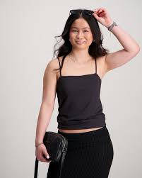 KOGEA SHORT DOUBLE LAYER SINGLET JRS Black - Kids Only 