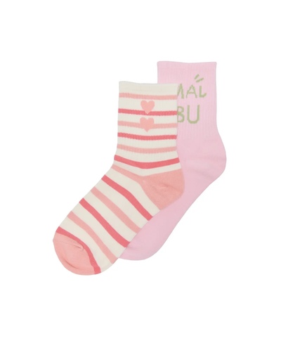 KOGMALIBU SOCKS 2-PK Cloud Dancer - Kids Only 