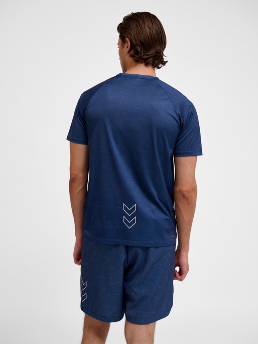 Hummel Court AOP Light Weight T-Shirt