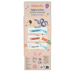 Merkepenn og tusjsett