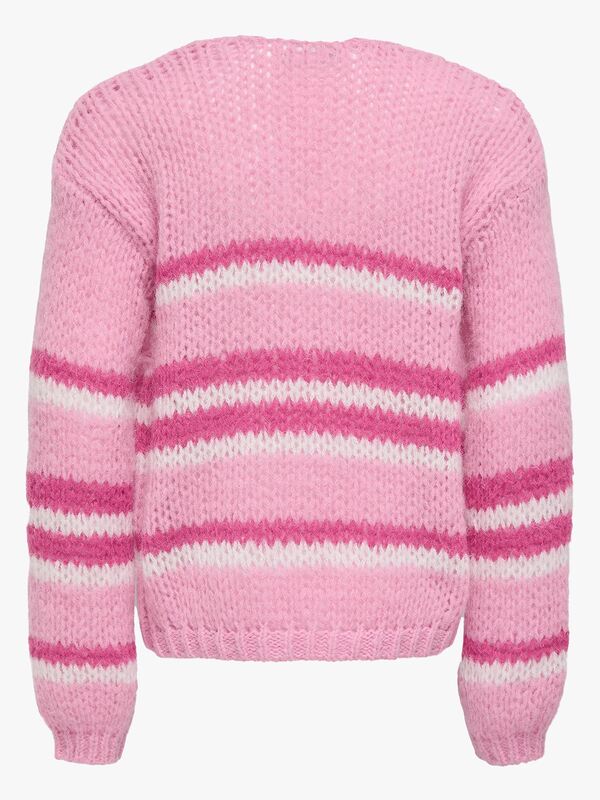 KOGNORDIC LIFE LS STRIPE CARDIGAN CS KNT