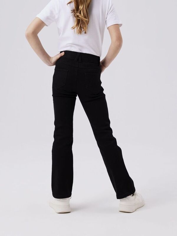 NKFSALLI SLIM BOOT TWILL  PANT 