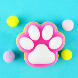 SQUISHY CAT PAW RAINBOW 70g 6,5cm