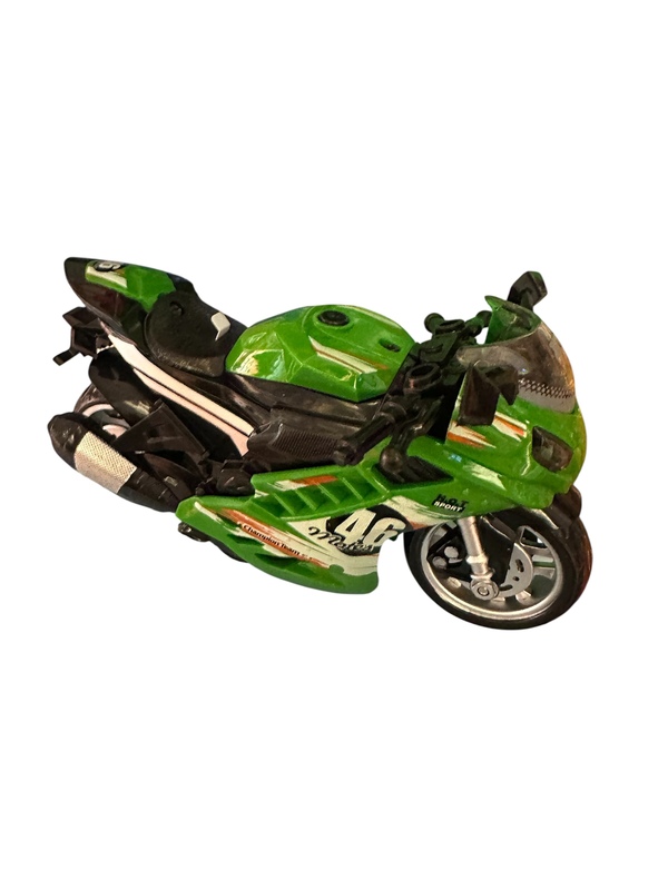 Motorsykkel med lyd og lys