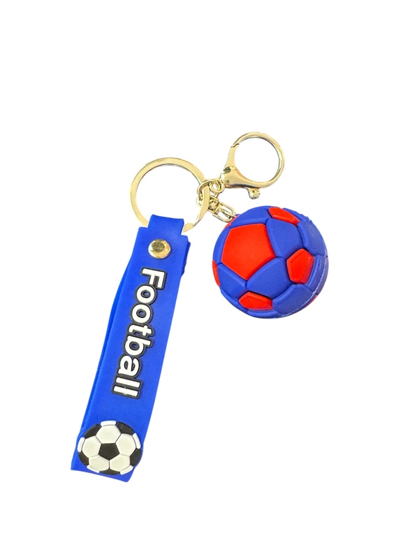 "Football" nøkkelring med fotball