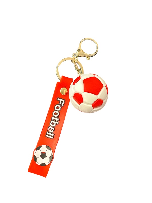 "Football" nøkkelring med fotball