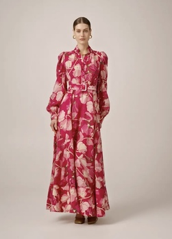 Viscose Belt Dress  - by TiMo