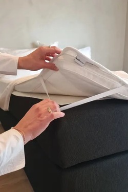 Madrassbeskytter Hvit 