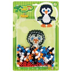 Hama Maxi Perlesett blisterpakke 250 perler - Pingvin Pingvin - hama