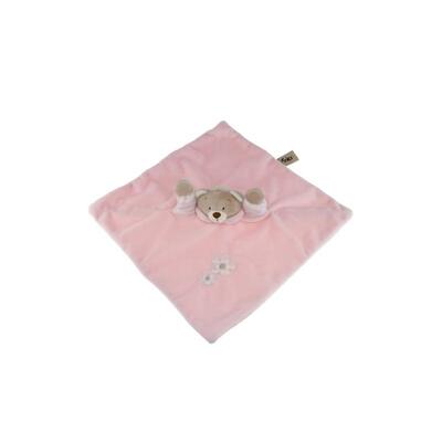 KOSEKLUT BAMSE ROSA 30x30CM TINKA BABY Rosa Koseklut - Tinka