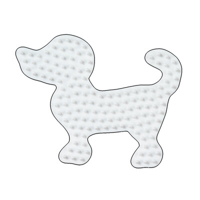 Hama Midi perlebrett - liten hund Hund - hama