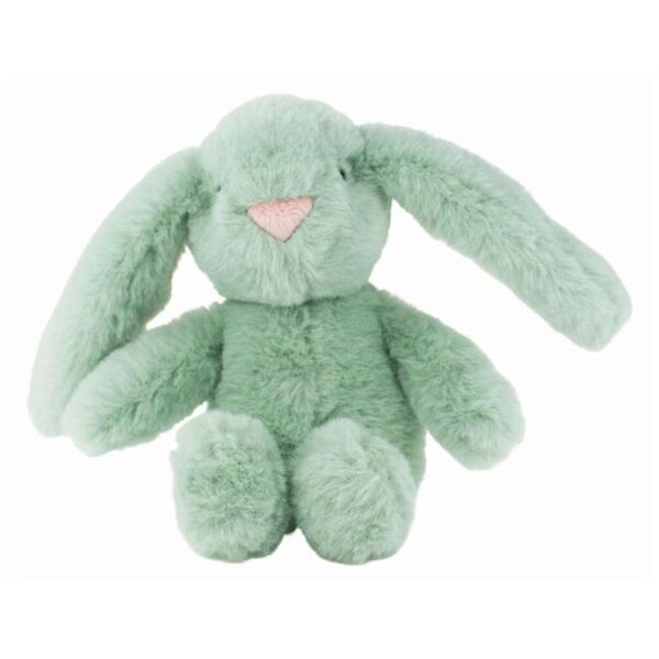 KOSEKLUT KANIN M/TØRKLE KREM/ROSA. 30X30CM. TINKA