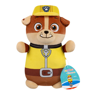 Squishmallows 25 cm HugMees Paw Patrol - Rubble Rubble - Squishmallows