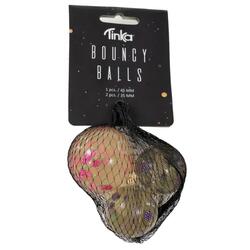 SPRETTBALL NR 2 TINKA BOUNCY BALLS Gjennomsiktig med Bær - Tinka