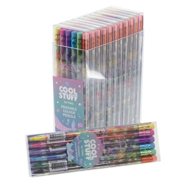 FARGEBLYANT M/VISKETOPP 6 STK TINKA COOL STUFF
