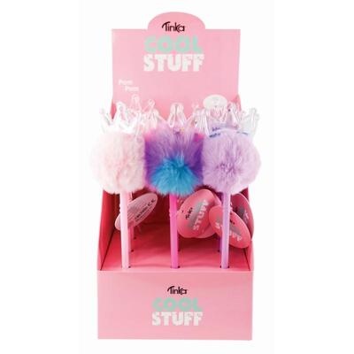 PENN FLUFFY KRONE 3 ASS TINKA COOL STUFF Rosa,Lilla,Regnbuefarger - Tinka