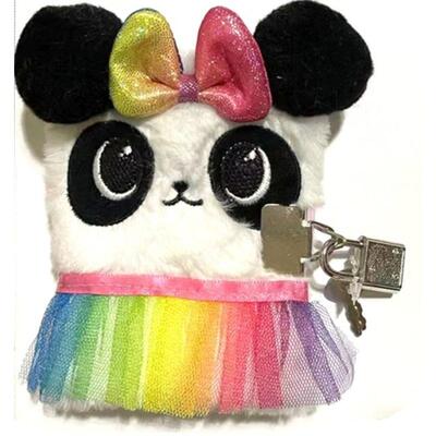 DAGBOK MINI M/PENN PANDA 10,8X8,5CM TINKA Panda - Tinka