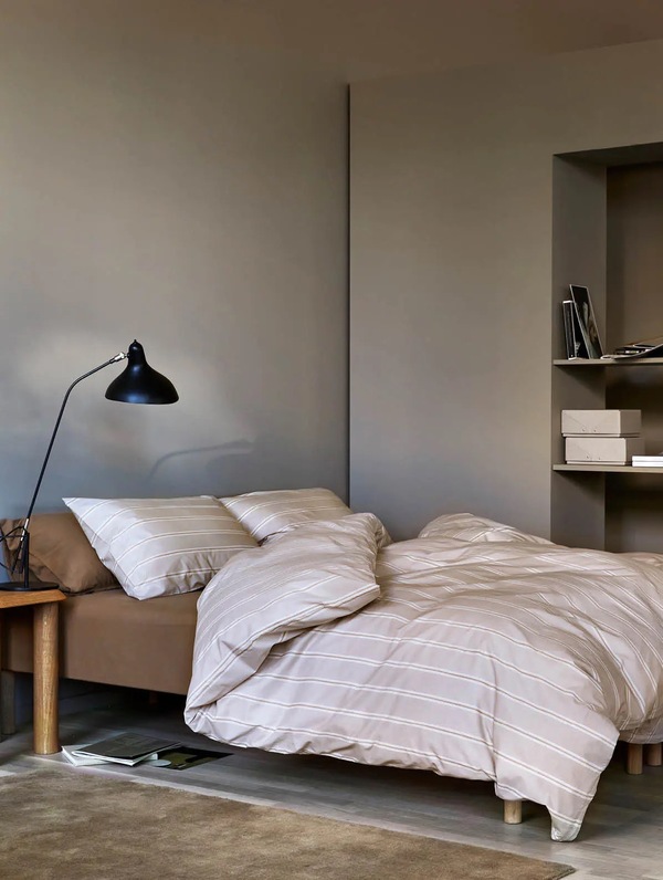 Magnus Sengesett Ekstra Fin Bomull, Karamell