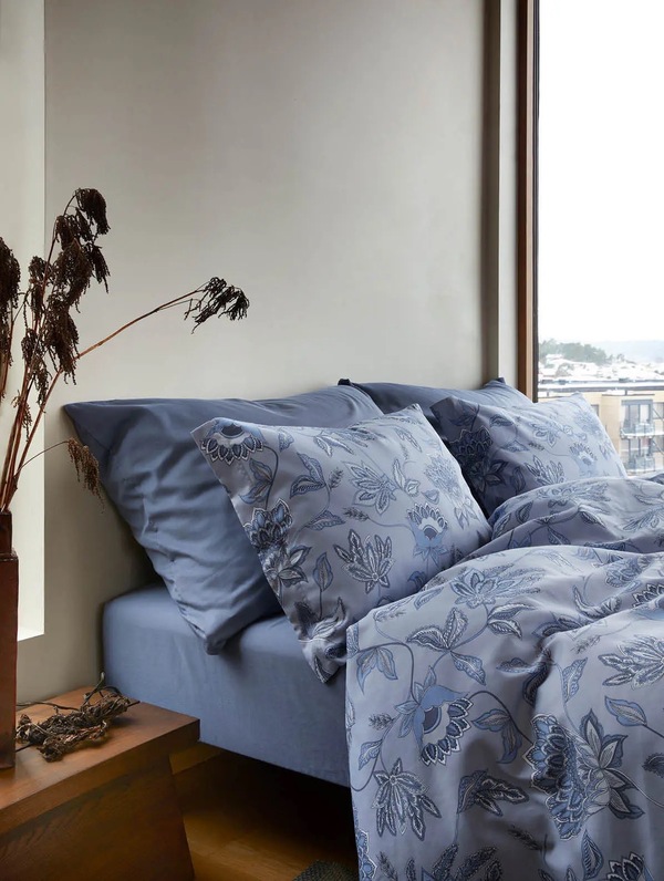 Mille Sateng Sengesett, Denimblå