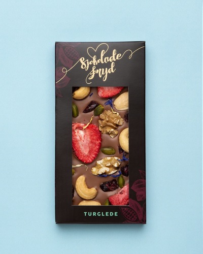 Turglede Melkesjokolade  ikke relevant - JENTENE PÅ TUNET