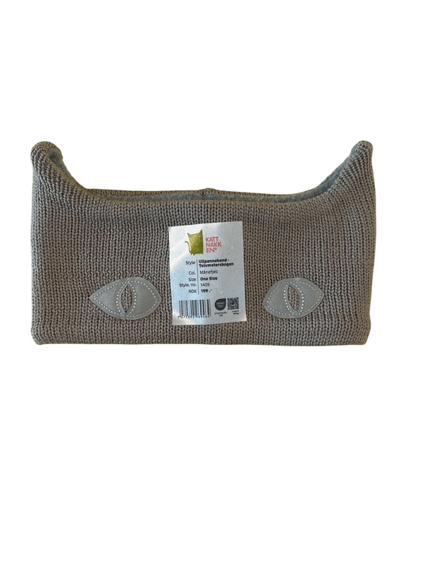 Kattnakken Panneband Merinoull barn