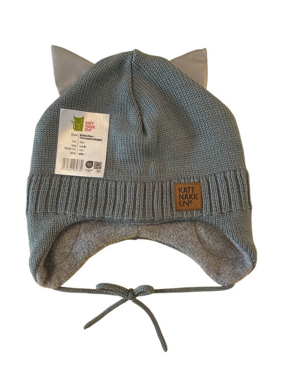 Kattnakken Babylue Merinoull 