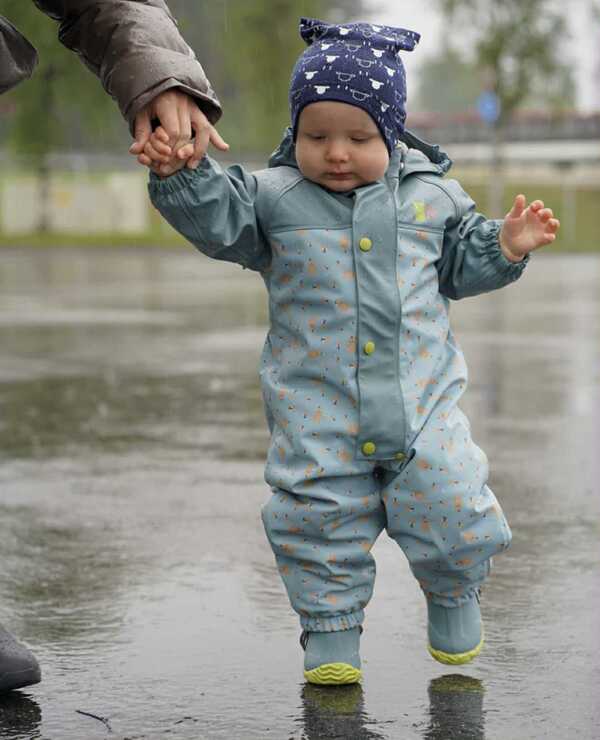 Kattnakken Babyregndress Pytt Tolvmeterskogen