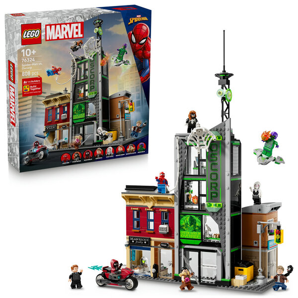 LEGO 76324 Spider-Man mot Oscorp