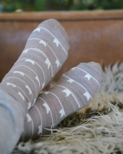 Kattnakken Ullsokk 3pk med mønster Barn Barkebåt - Salg