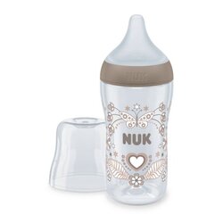 Nuk Perfect Match Tåteflaske 260 ml - Heart  3m+ Tåteflaske 3m+ - Småbarns utstyr