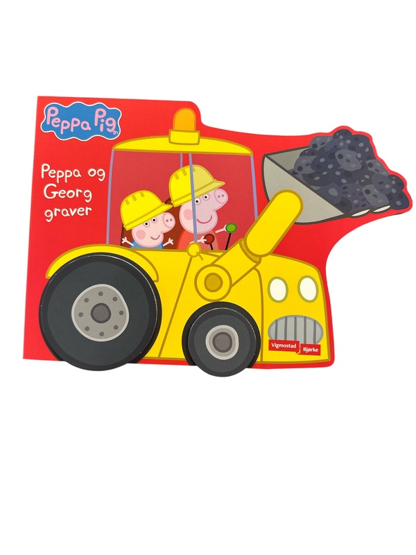 Peppa og Georg graver - pekebok