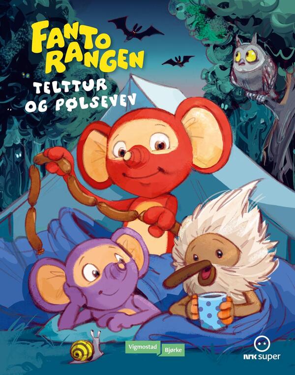 Fantorangen - telttur og pølsevev (tynne blad)