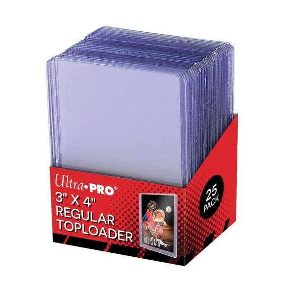 Ultra PRO 3″ x 4″ Regular Toploader 25 stk