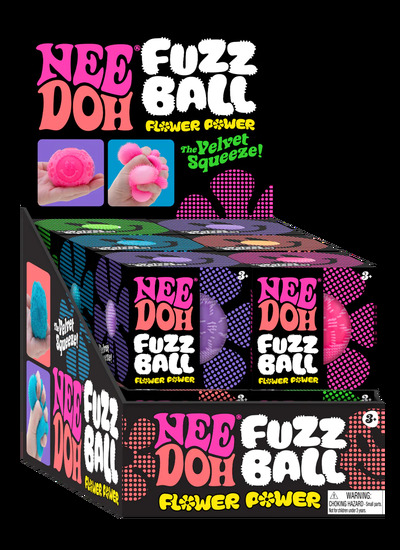 NeeDoh Fuzz Ball - 1 stk farge overraskelse - Småvarer