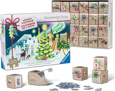 Ravensburger puslespill adventskalender  adventaskalender - Ravensburger