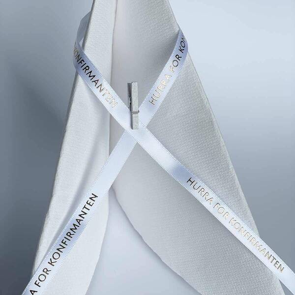 Pyntebånd med tekst 10m