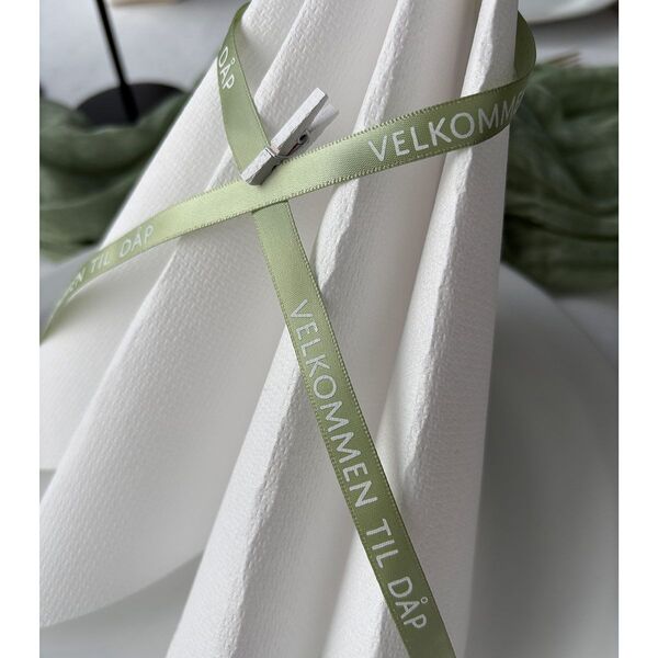 Pyntebånd med tekst 10m