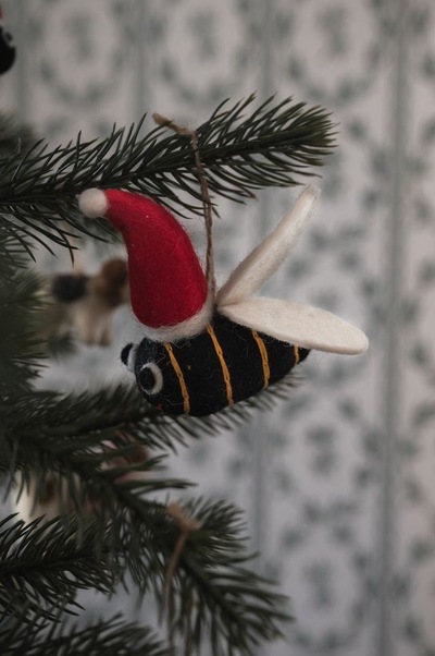 Ullfilt Julebie ikke relevant - UND Seasonal 