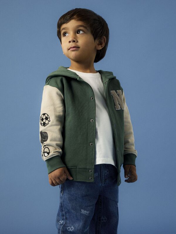 NMMNYREE LS NREG SWEAT CARD BRU