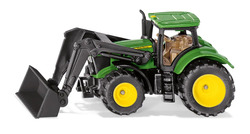 Siku John Deere With Front Loader Grønn - Siku
