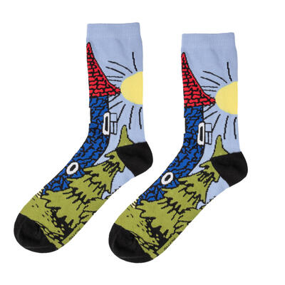 Mummi Sokker - Mummihuset Blå - voksen Mummihuset - blå - Mummi / Moomin