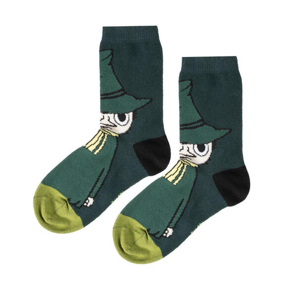 Mummi Sokker - Snusmumrikken Grønn - barn