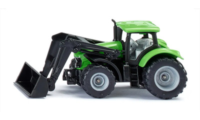 Siku Deutz-Fahr With Front Loader Grønn - Siku