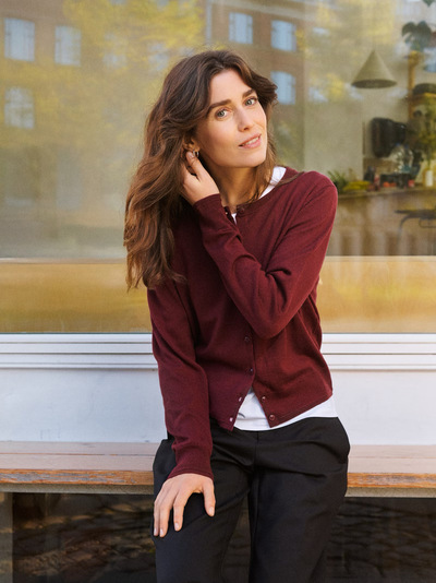 NoelaniPW Cardigan Tawny Port - Part Two