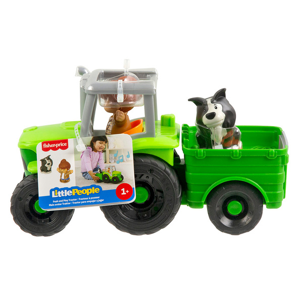 Fisher-Price Little People Push & Play Tractor