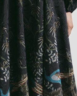 Jacquard Midi Dress
