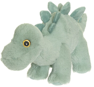 Teddykompaniet Dino Stegosaurus 40 cm grønn stor Dus grønn dinosaur - Teddykompaniet