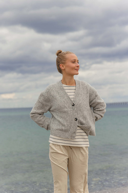 Blue Frankie Knit Cardigan