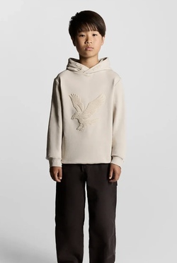 LYLE & SCOTT TOWELLING EAGLE PULLOVER  - Lyle & Scott