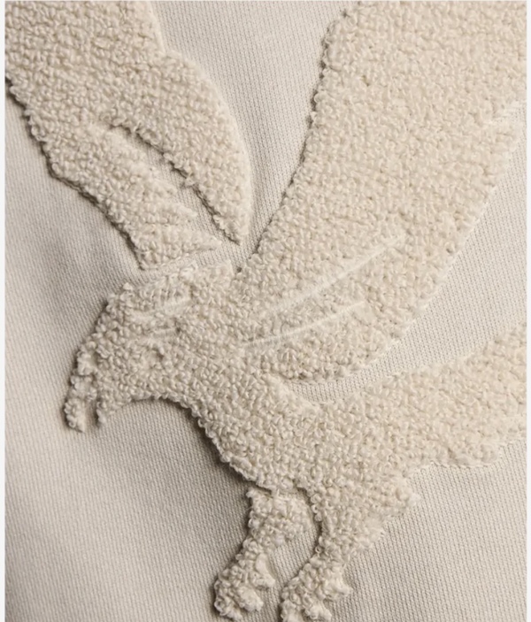 LYLE & SCOTT TOWELLING EAGLE PULLOVER